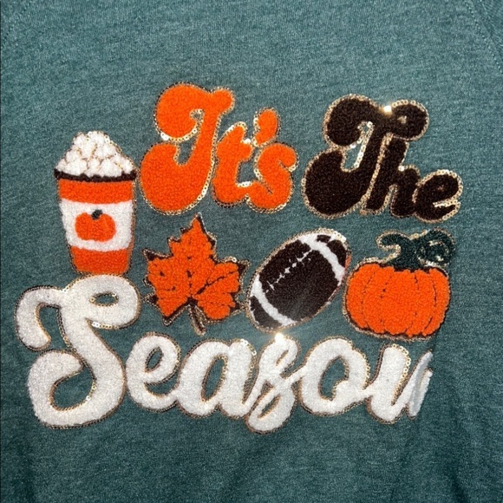 Fall Green Sweatshirt